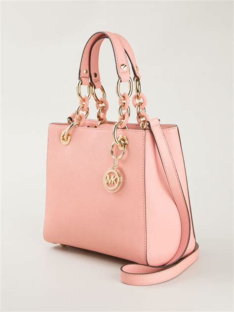 michael kors purse pink tote